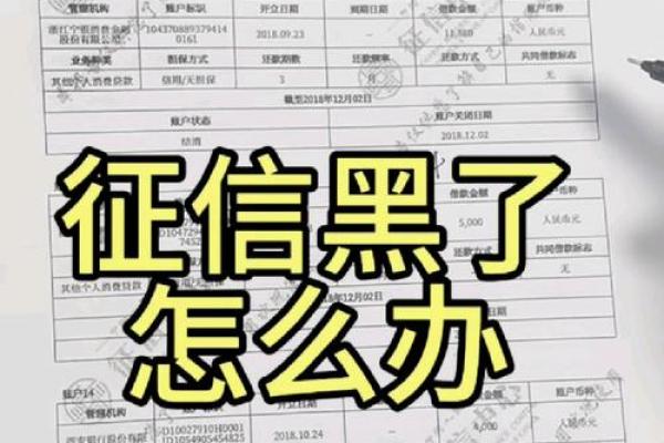 征信黑了会对个人贷款和信用卡申请产生哪些影响？